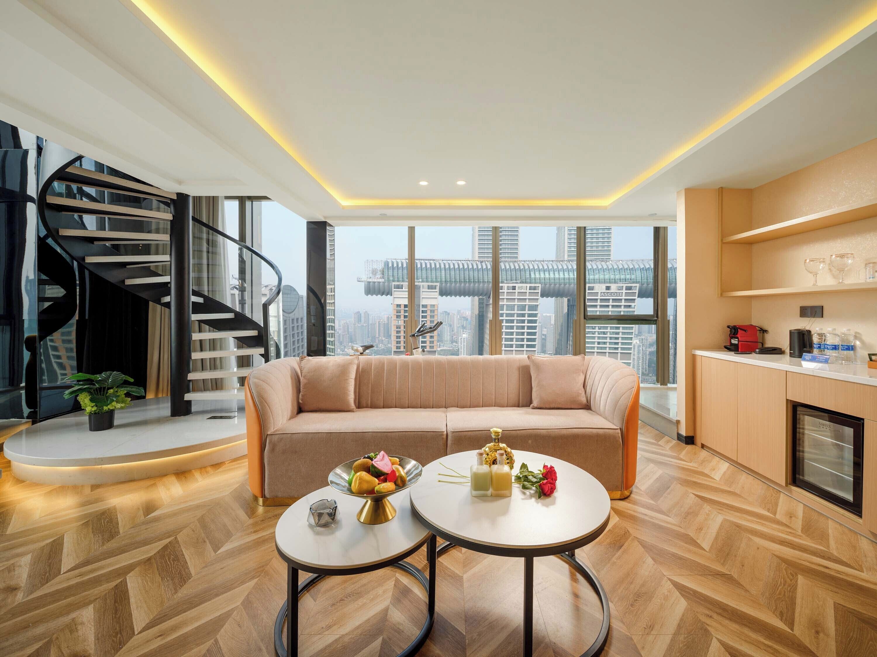 Superior Twin Room, River View | Down comforters, blackout drapes, soundproofing, iron/ironing board