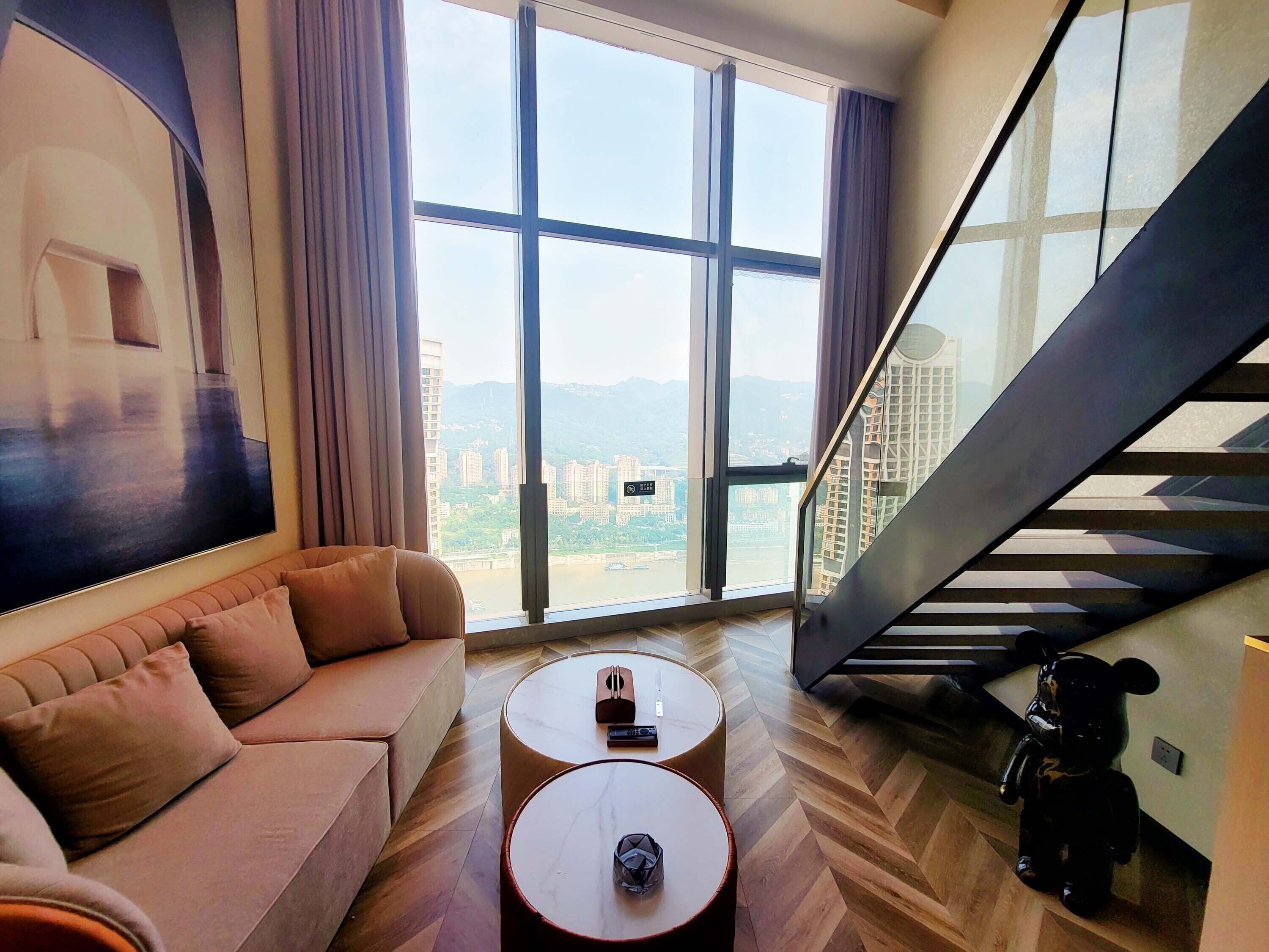 Romantic Twin Room, River View | View from room