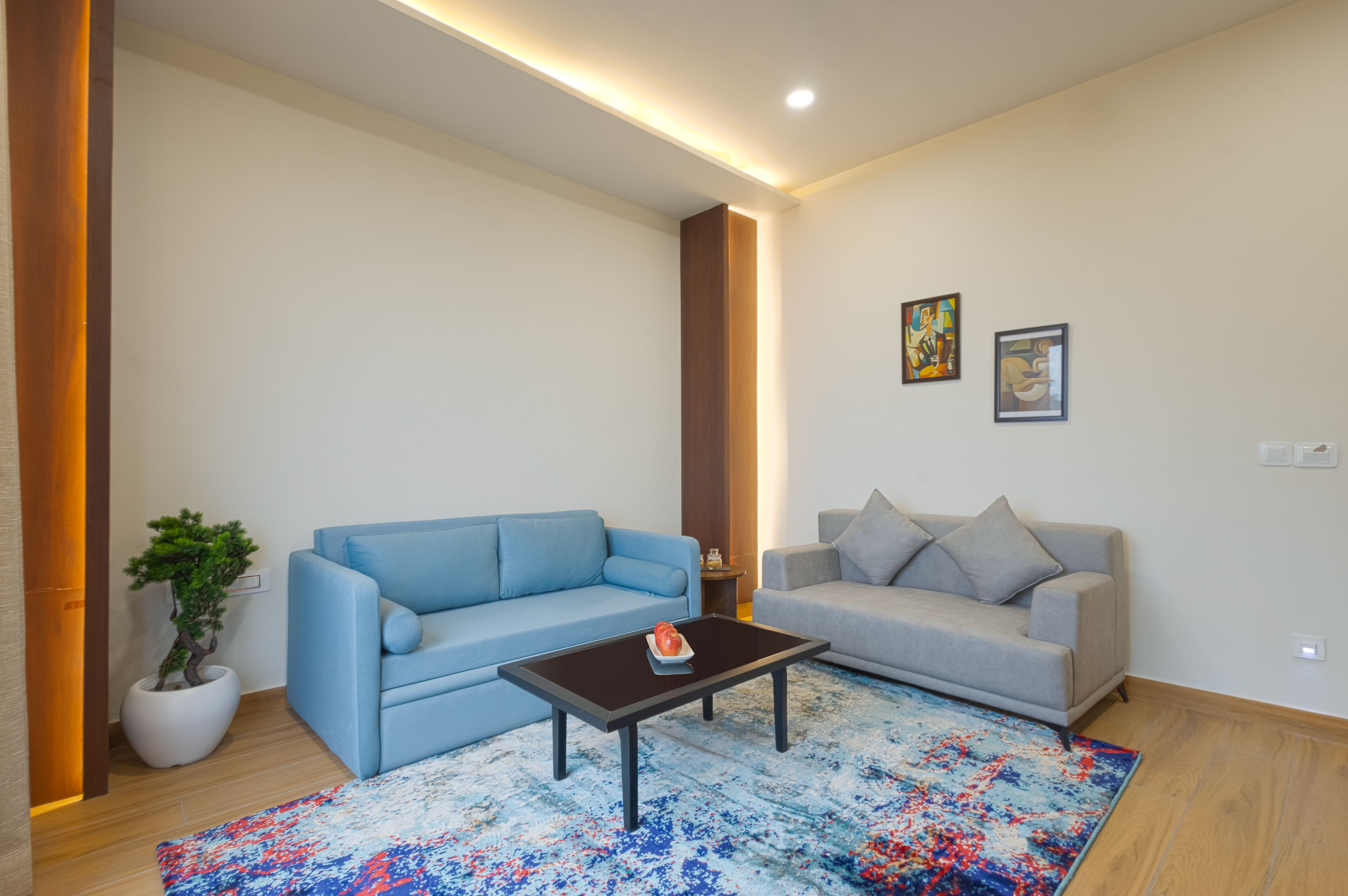 普通套房, 山谷景觀 | 起居區