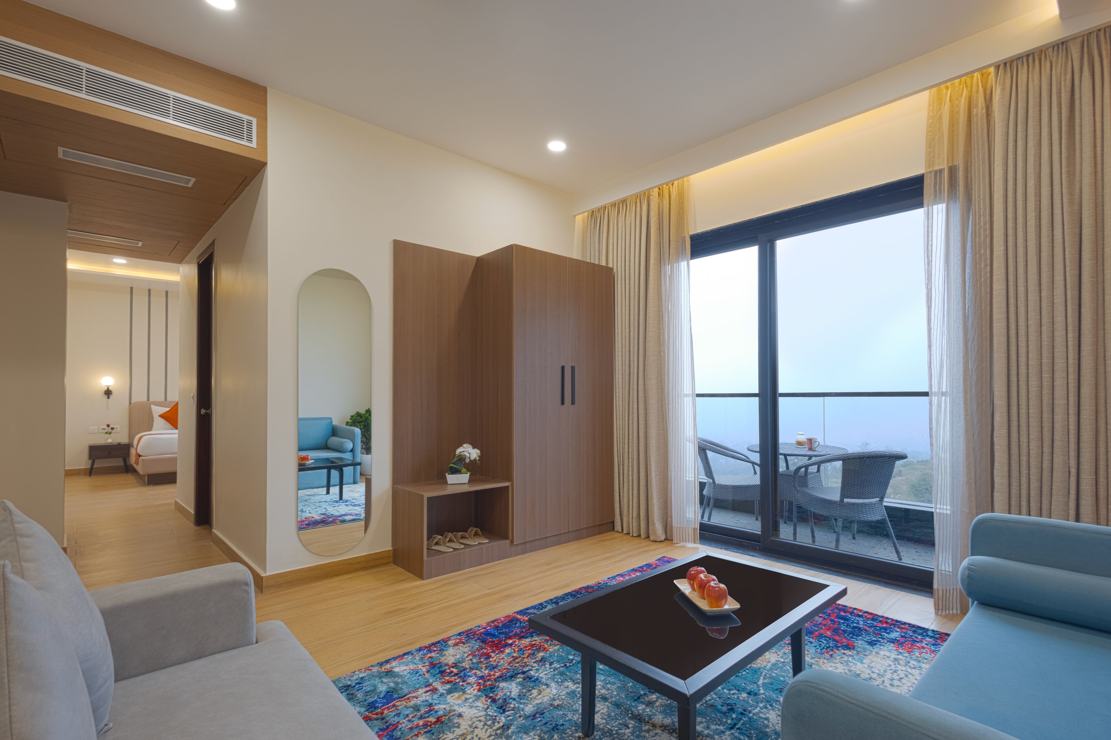 普通套房, 山谷景觀 | 起居區