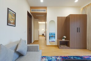 Suite – junior, dalutsikt | Oppholdsområde