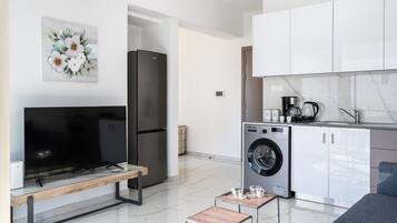 Studio, 1 Katil Kelamin (Double) dengan Katil Sofa, Kitchen, City View | Bahagian dalam