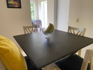 Apartment, 2 Bedrooms, Balcony, Garden View | Dining - Paradis Des Palmiers 4 Gorgeous 2-bedroom Flat (Potters Village)