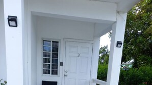 Apartment, 2 Bedrooms, Patio, Garden View | Exterior detail - Paradis des Palmiers 3 Gorgeous 2-bedroom Flat (Potters Village)