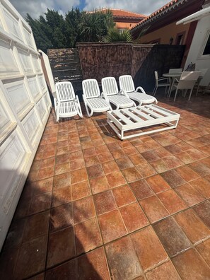 Outdoor dining - Golf del Sur Apartment 168B (Golf del Sur)