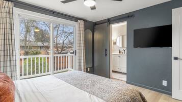 4 dormitorios, tabla de planchar con plancha, wifi y ropa de cama