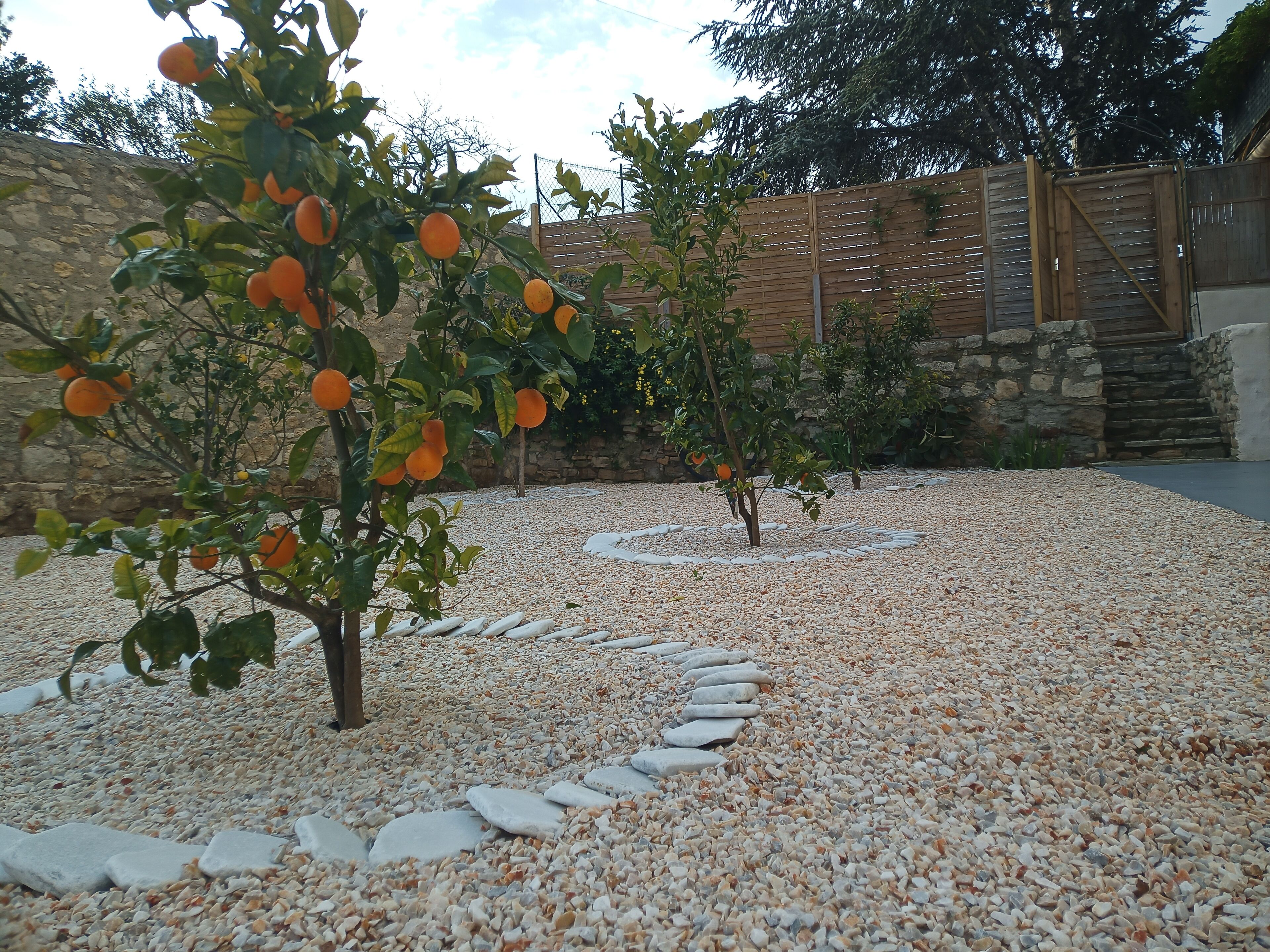 Enceinte de l’hébergement