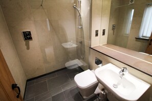 Shower, towels
