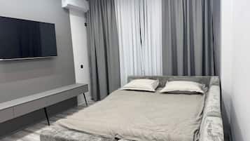 1 Schlafzimmer, Bügeleisen/Bügelbrett, WLAN, Bettwäsche
