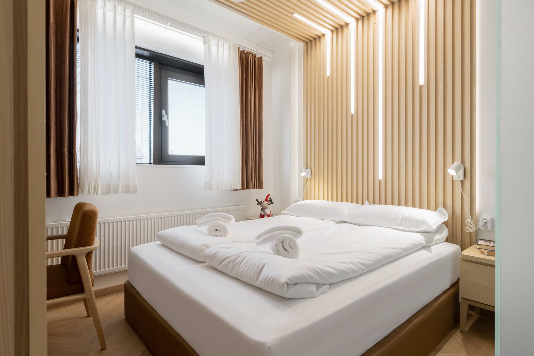 Dobbeltrom – standard, byutsikt | Skrivebord og wi-fi (inkludert)