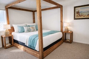 2 slaapkamers, een strijkplank/strijkijzer, gratis wifi, beddengoed