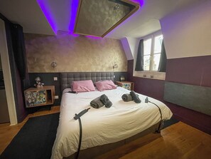 Bed sheets - Love Room Caen - Romantic Suite Caen tu m'aimes (Caen)