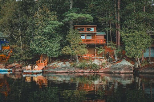 A Great Camp Style Cabin at Motel Long Lake 