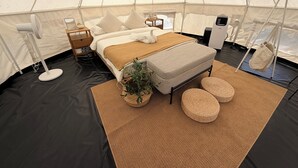 Tent, Patio, Canal View
