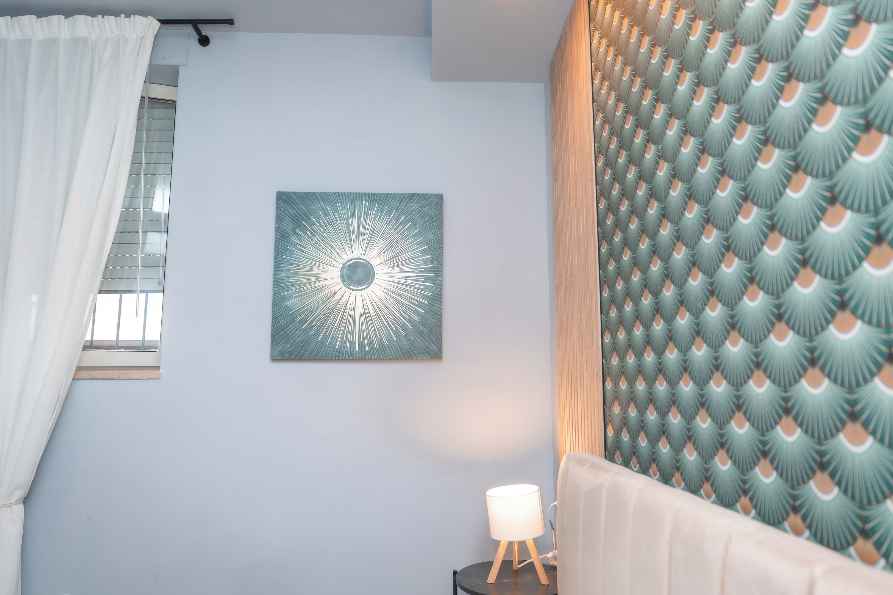 Chambre Quadruple Familiale, vue ville