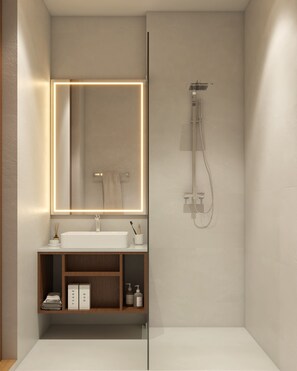 تجهيزات دش، مجففات شعر، خف للقدمين، مناشف