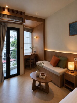 Deluxe Double or Twin Room, Balcony | Minibar, in-room safe, laptop workspace, WiFi (free) - Asaya Kata (Karon)
