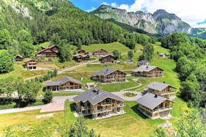 Exterior - Apartment near Lake Geneva with Jacuzzi (ABONDANCE)