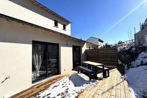 Outdoor dining - House near Formiguères Ski Slopes (FORMIGUERES)