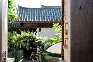 Romantic Twin Room, Garden View | View from room - The Kings View Luxury Hotel at Lion Hill (Lijiang)