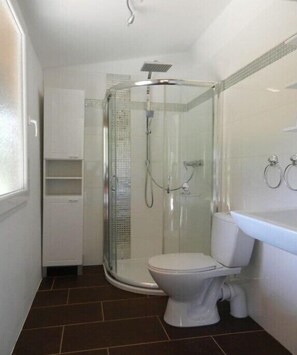 Shower, hair dryer - Eifelcottage Stork's Nest (Ulmen)