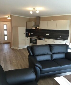 Smart TV, stereo - Holiday home with 2 bedrooms (Kellenhusen)