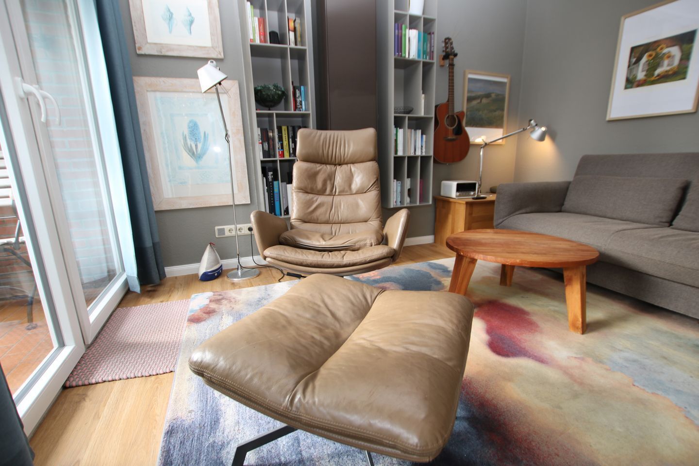 TV, DVD player, stereo