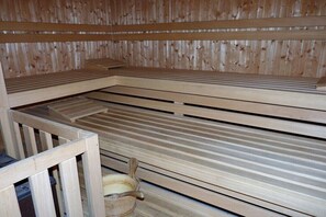 Sauna - Holiday apartment with 2 bedrooms (Kühlungsborn)