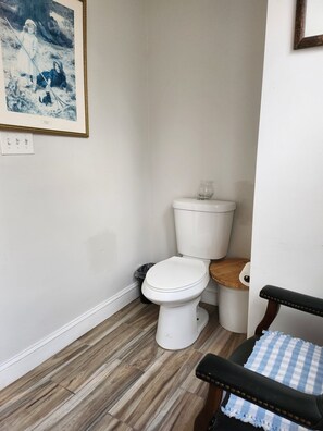 Towels, soap, toilet paper