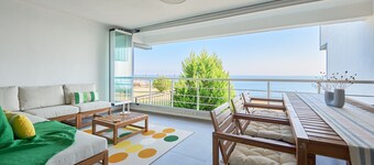 Serene Sea View Family Escape with Private Sauna