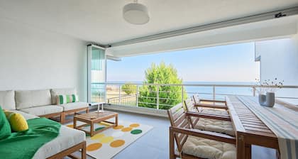 Serene Sea View Family Escape with Private Sauna