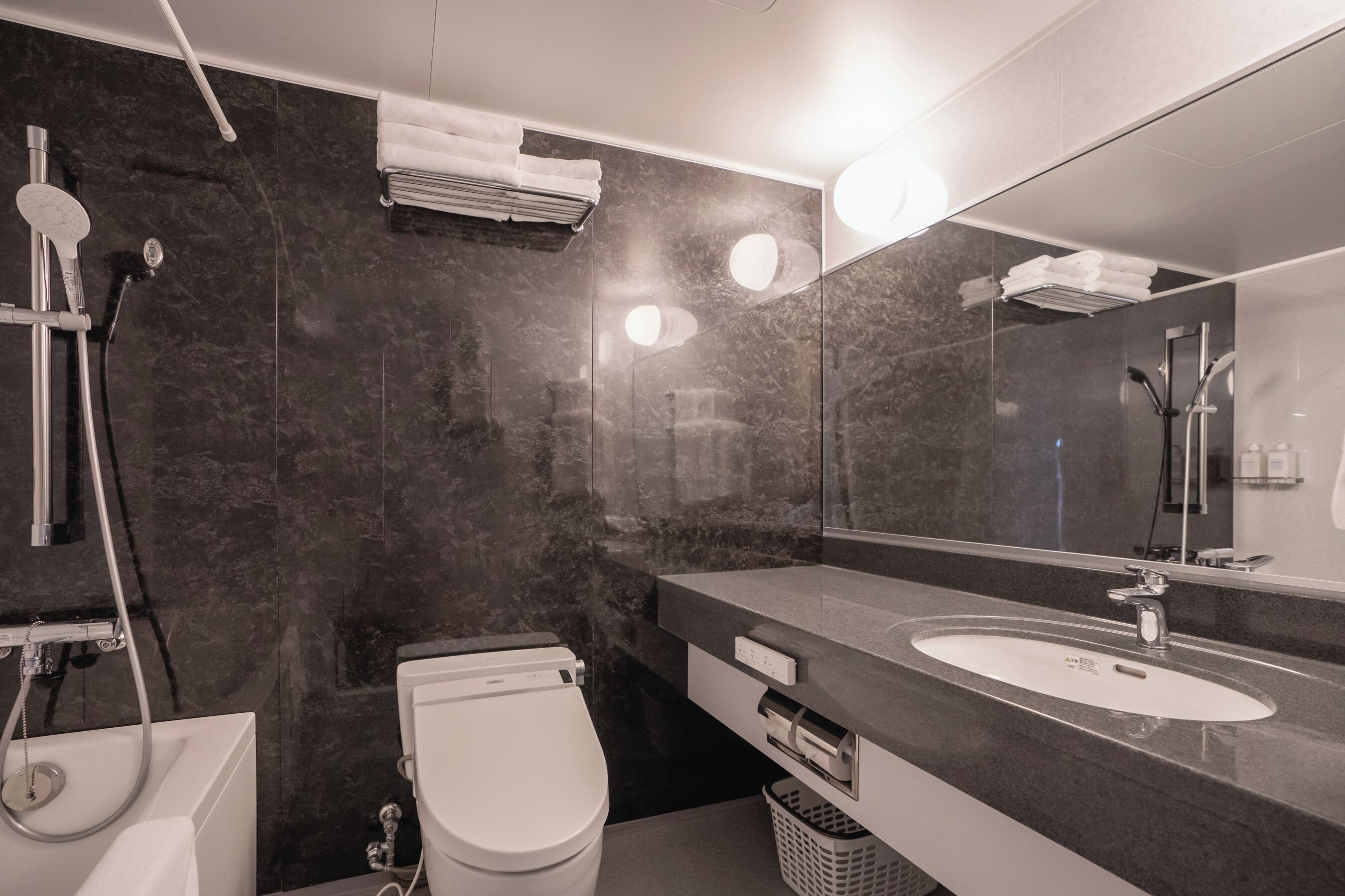 Family Triple Room | Bathroom | Separate tub and shower, hair dryer, slippers, towels