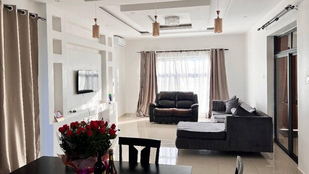Living room - Villa With 4 Bedrooms (Lusaka)