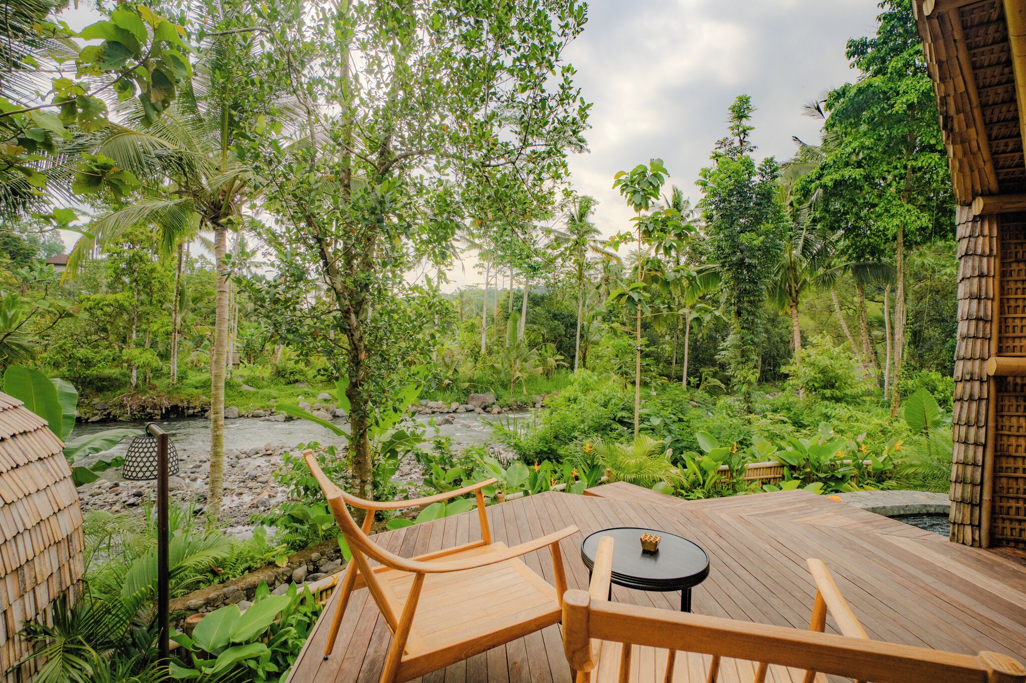 Villa Deluxe, vue fleuve | Terrasse/Patio