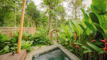 Vila standard, vista para o rio | Piscina