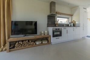 Fridge, microwave, stovetop, dishwasher - Stylish Ibiza-style dune villa located at Duinvilla's Schouwenduin, near the Burgh-Haamstede coast. (Burgh-Haamstede)