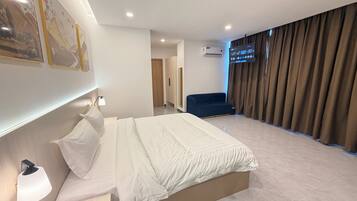 Superior Double Room, City View | Desk, laptop workspace, free WiFi