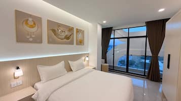 Standard Double Room, City View | Desk, laptop workspace, free WiFi