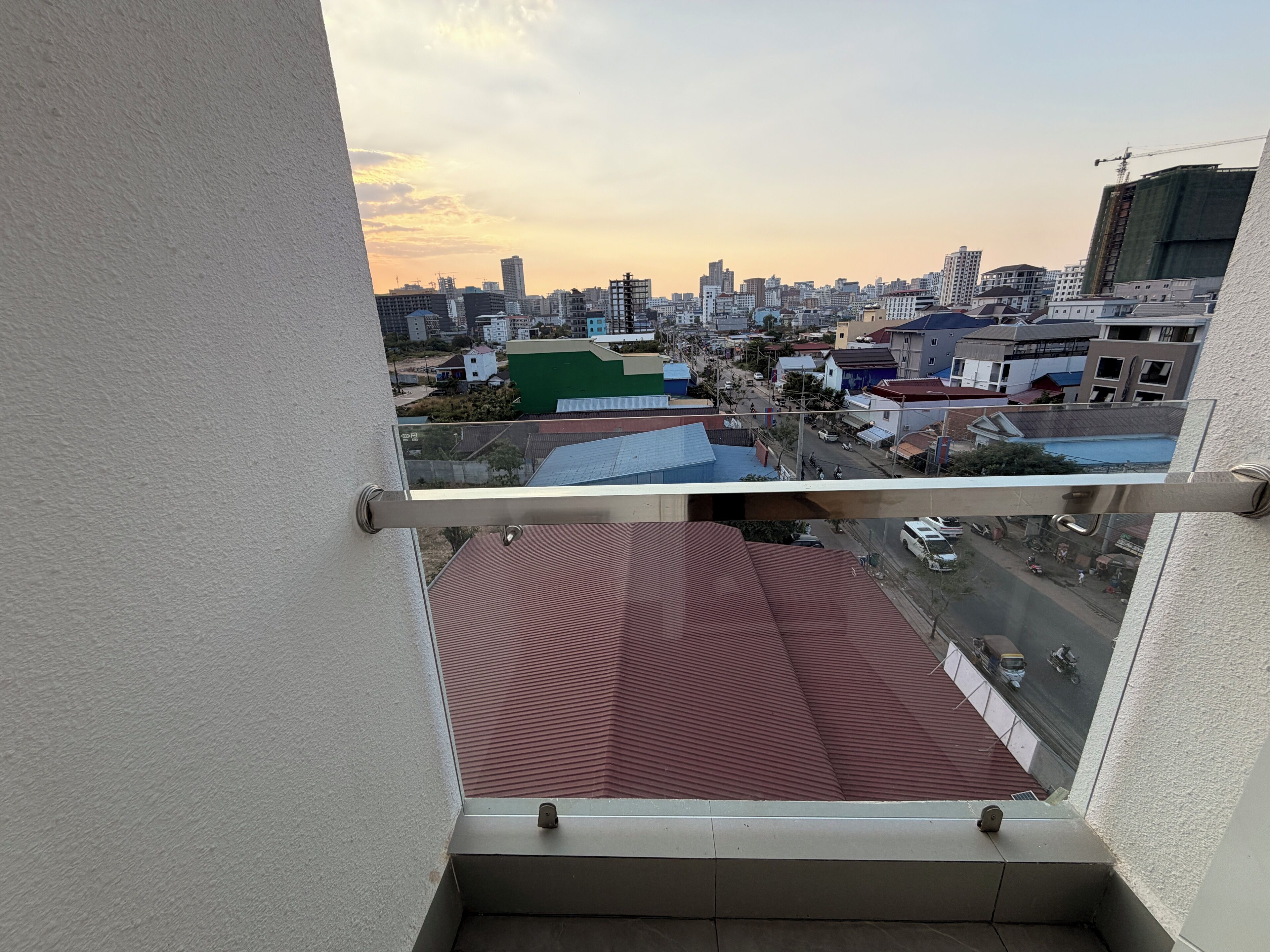 标准双床房, 城市景观 | 露台