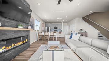 Televisor intel·ligent i llar de foc