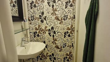 Towels, soap, toilet paper