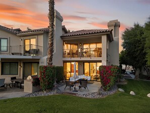 Outdoor dining - Golf Course Condo with Mountain Views & Private Patio | Fairway Vista (Palm Desert)