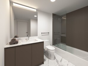 Hair dryer, towels - 2 Bedroom Suite w/ Balcony, Pool | Edgewater Stay (Miami)