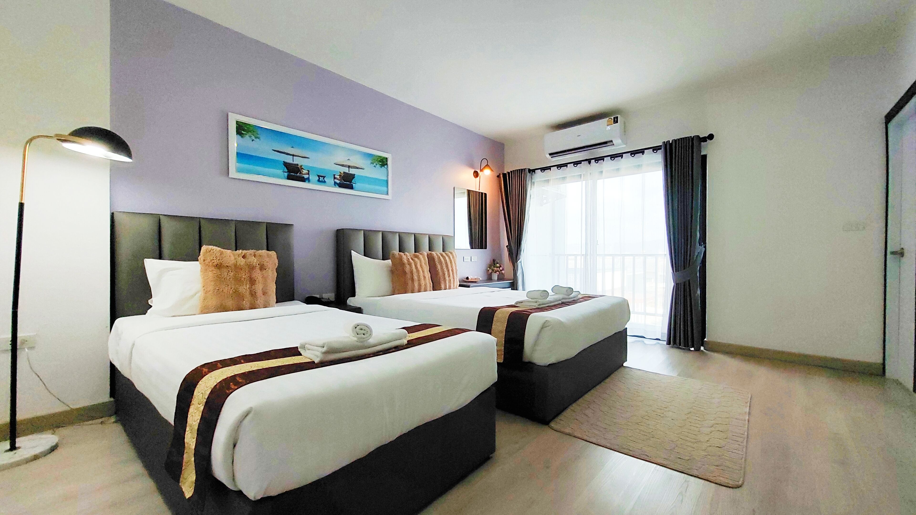 In-room safe, desk, blackout curtains, soundproofing