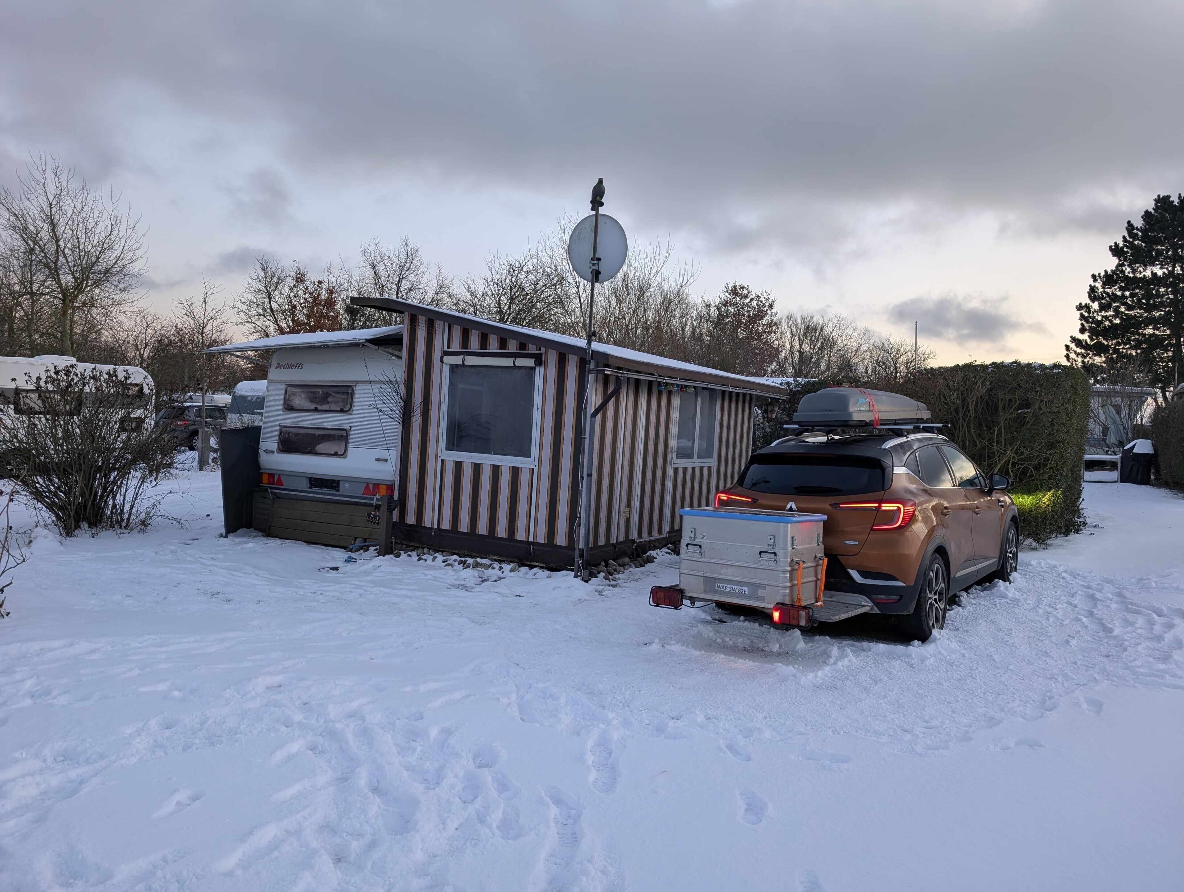 Overnatningsstedets område