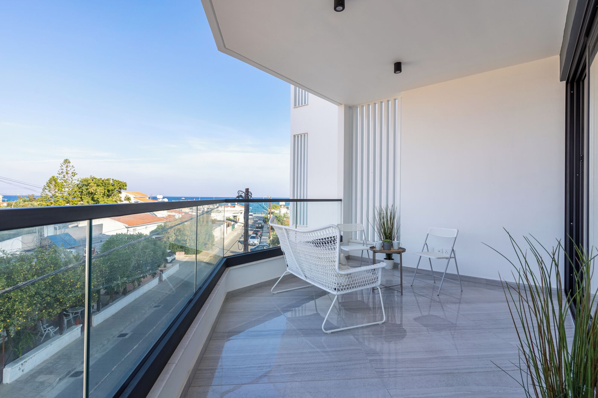 Apartment, 2 Schlafzimmer, Küche, Stadtblick | Blick vom Balkon