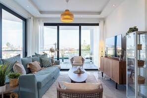 Appartement, 2 slaapkamers, keuken, uitzicht op stad | Uitzicht op de stad