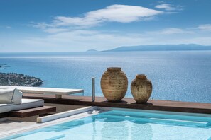 Outdoor pool - Villa Deep Blue in Messinia (Kato Verga)