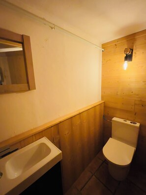 Douche, papier toilette