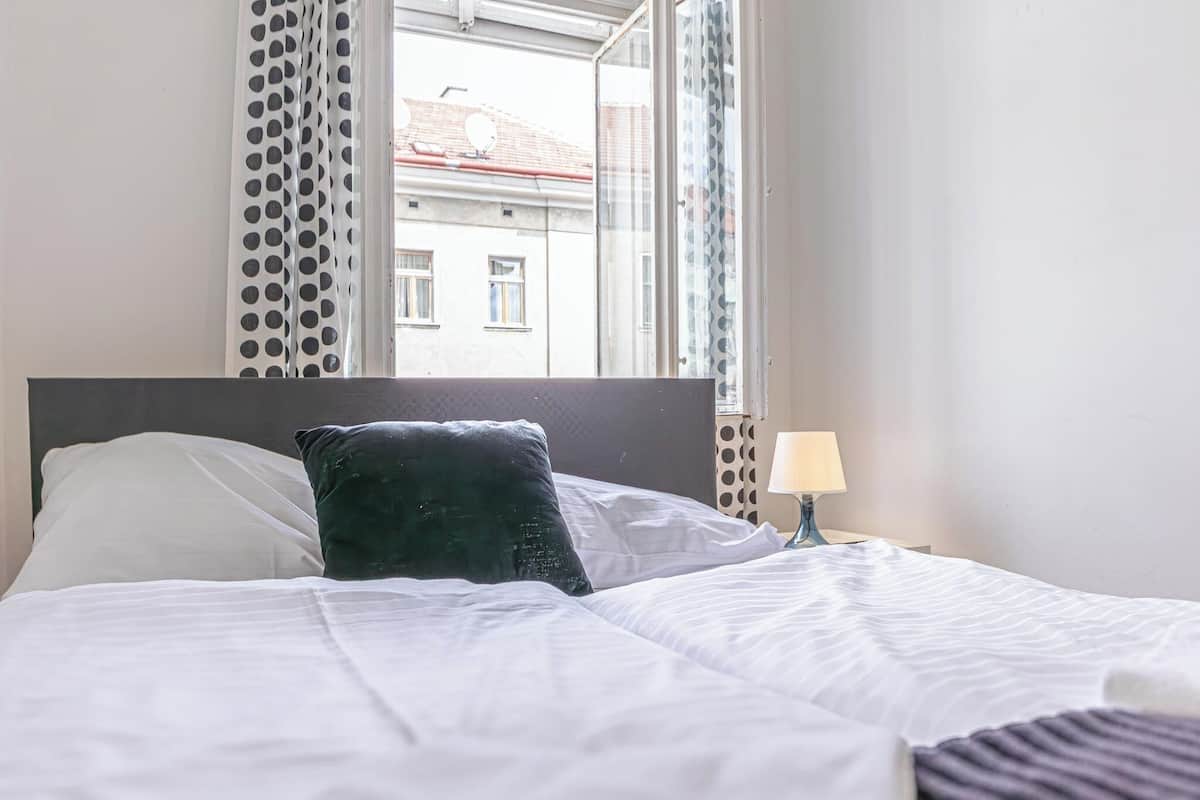 Quarto básico | Ferros/tábuas de passar roupa, Wi-Fi de cortesia